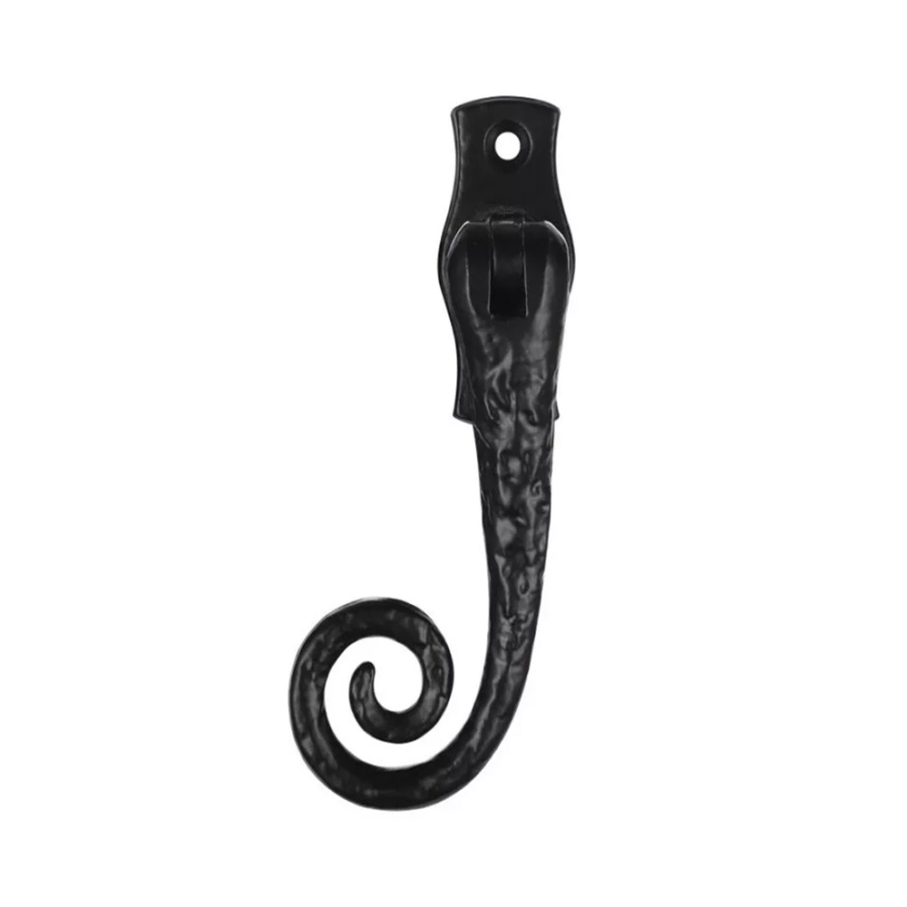 Camelot Monkey Tail Locking Espag (Left Hand) - Antique Black